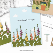 Concord & 9th - Secret Garden Stacks Stamp Set