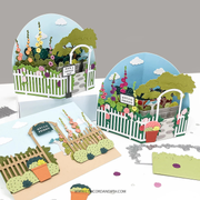 Concord & 9th - Secret Garden Stacks Stamp Set