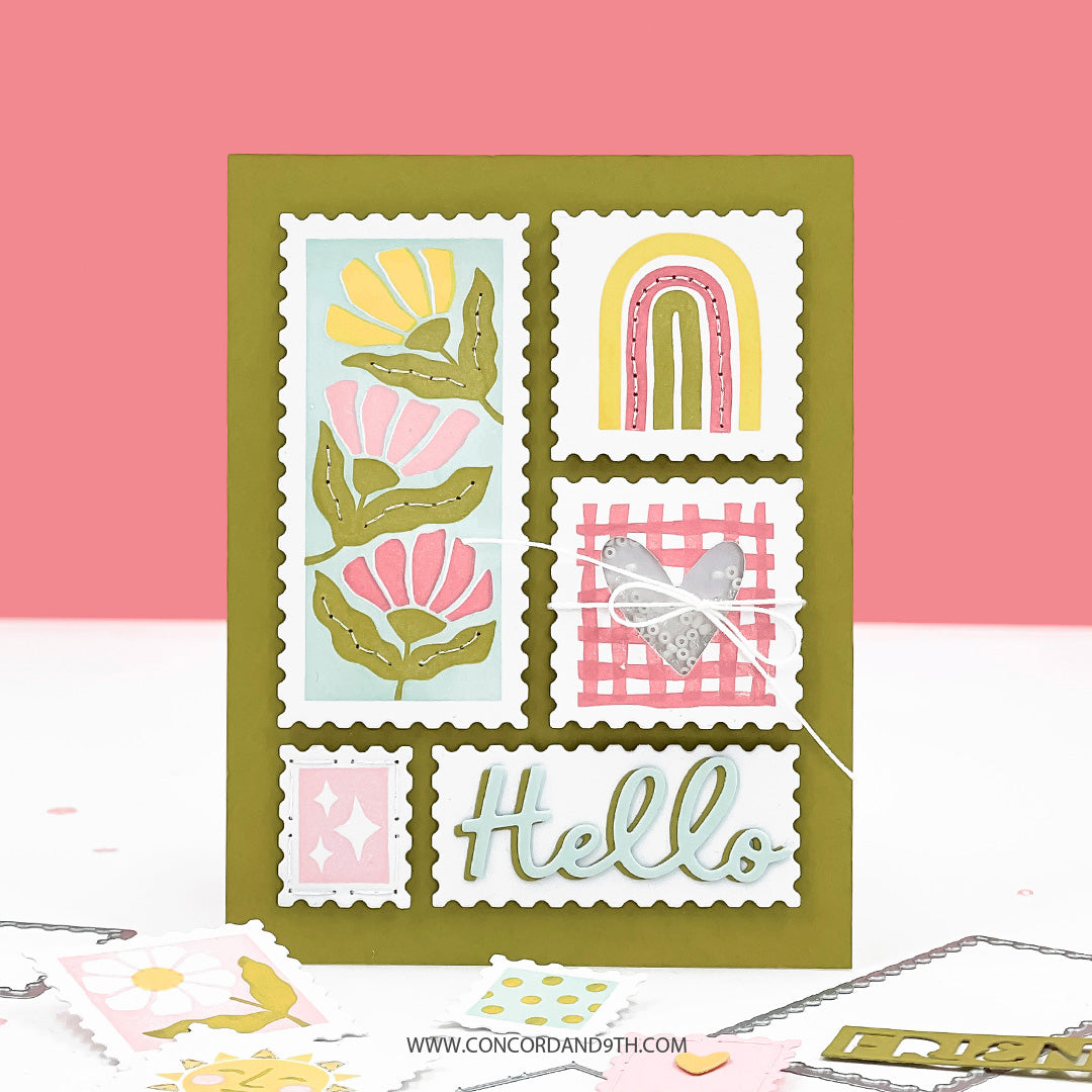 Concord & 9th - Sending Joy Stamp Set