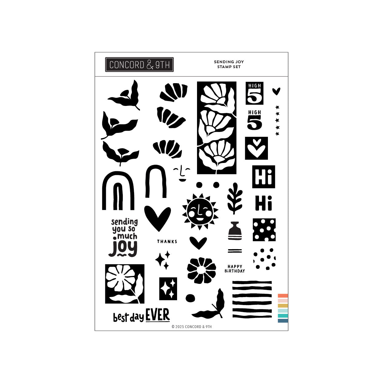 Concord & 9th - Sending Joy Stamp & Die Bundle