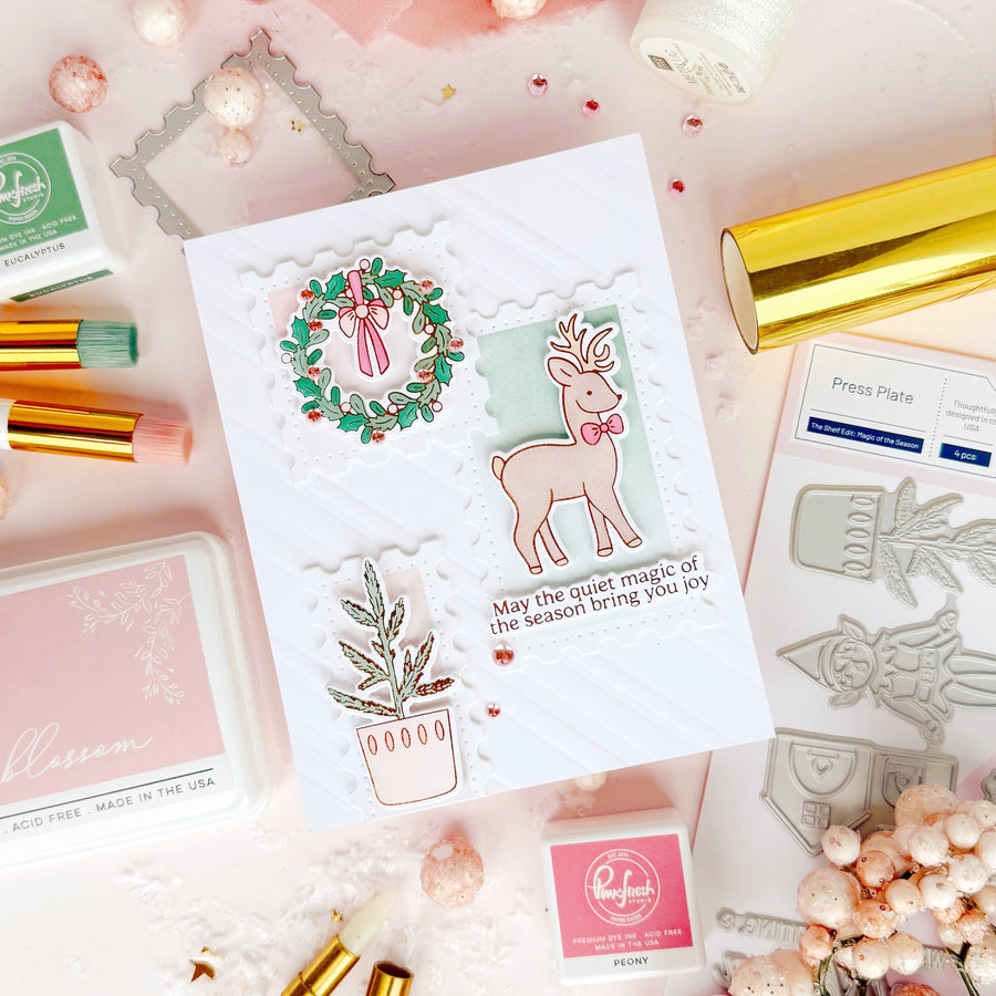 Pinkfresh Studio - The Shelf Edit: Magic of the Season Stencils