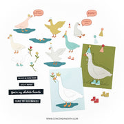 Concord & 9th - Silly Goose Stamp Set
