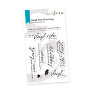 Altenew - Sleigh Ride Greetings Stamp Set