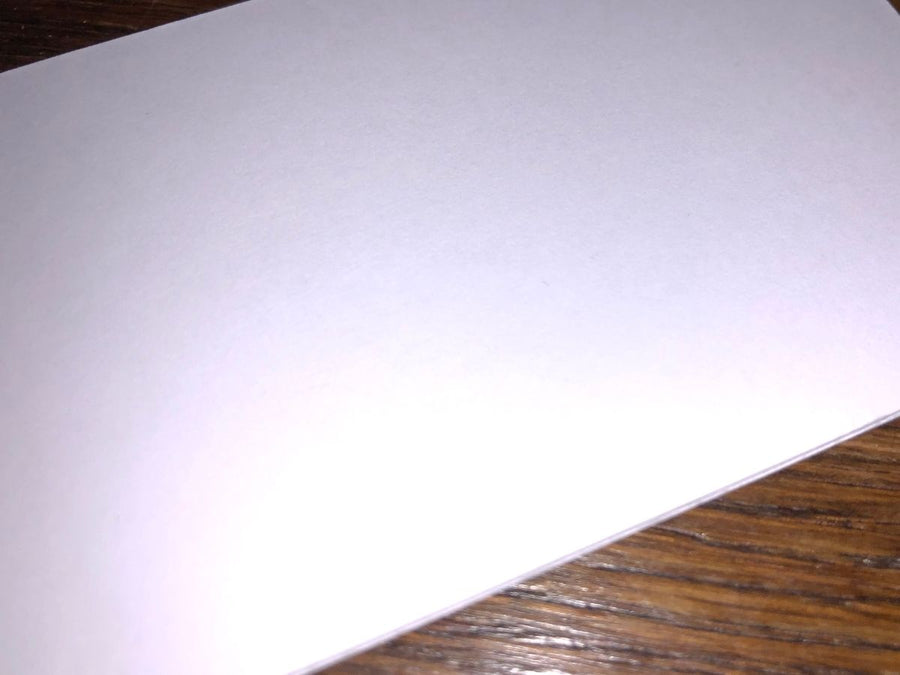 House of Paper - Smooth White 5" x 7" Card - 300gsm (20 pack)
