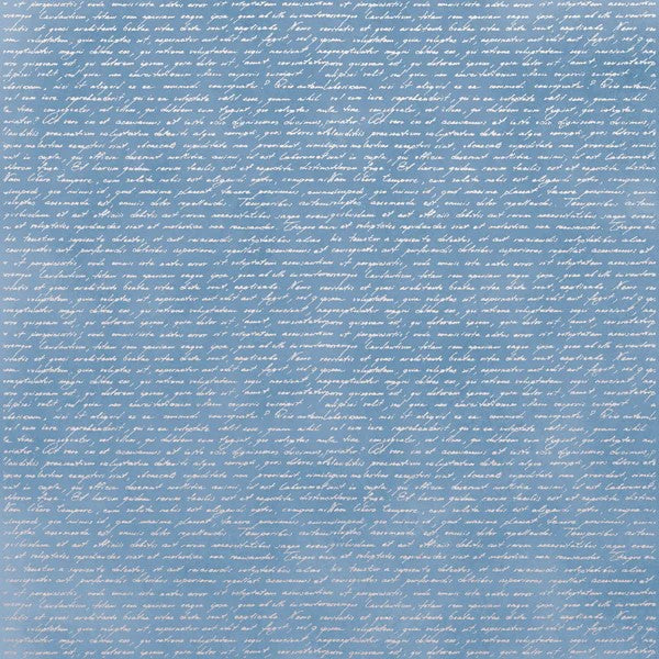 Kaisercraft - Whimsy Wishes 12" x 12" Scrapbook Paper - Snowfall