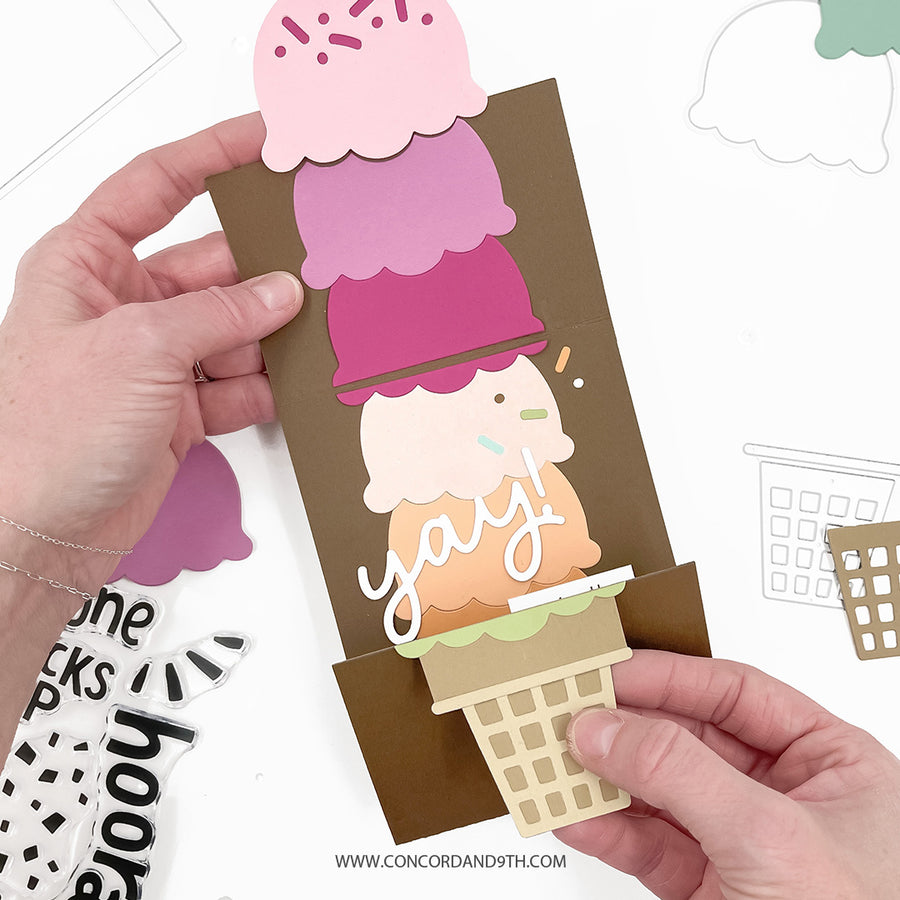 Concord & 9th - So Many Scoops Stamp Set