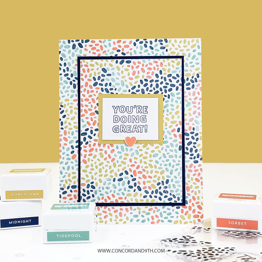 Concord & 9th - Speckled Turnabout™ Stamp Set