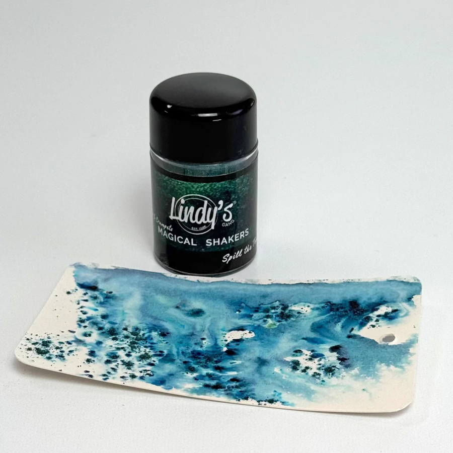Lindy's Gang - Spill the Tea Teal Shimmer Shaker