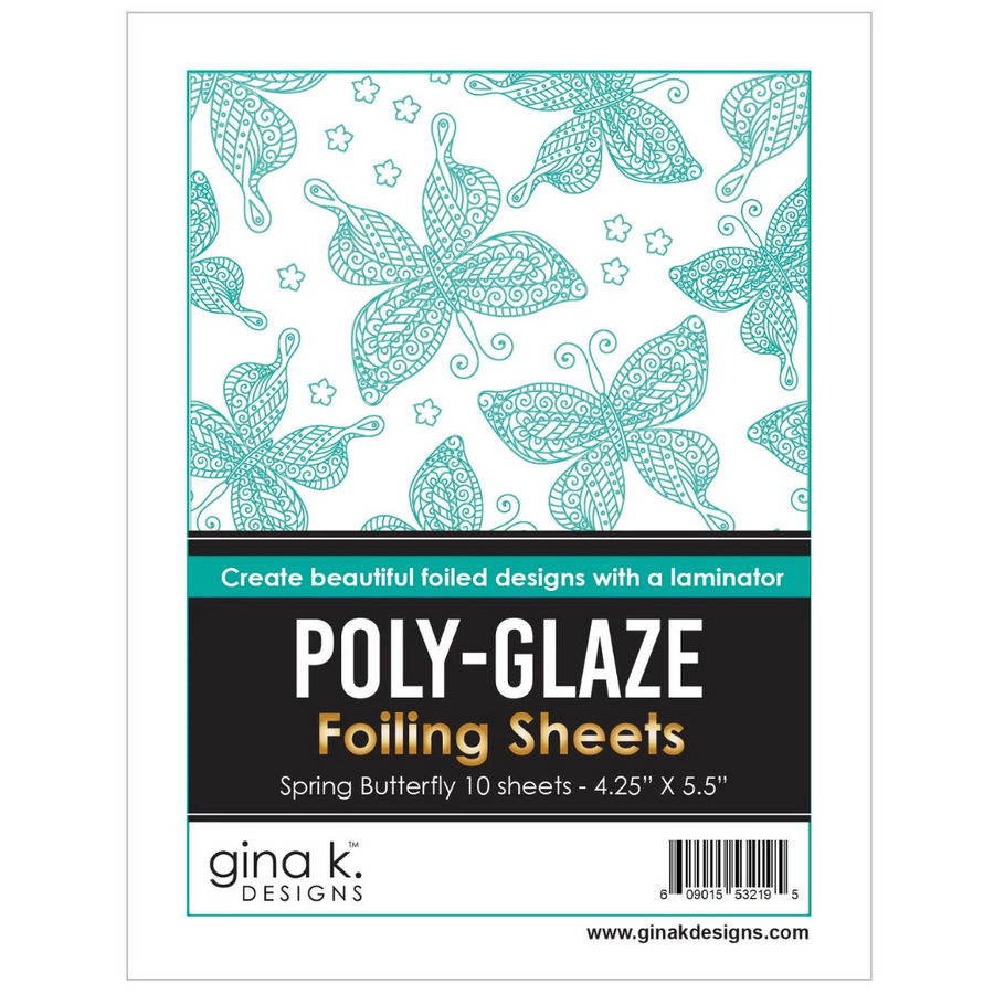 Gina K Designs - Poly-Glaze Spring Butterfly