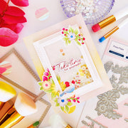 Pinkfresh Studio - Steeped in Kindness Stencils