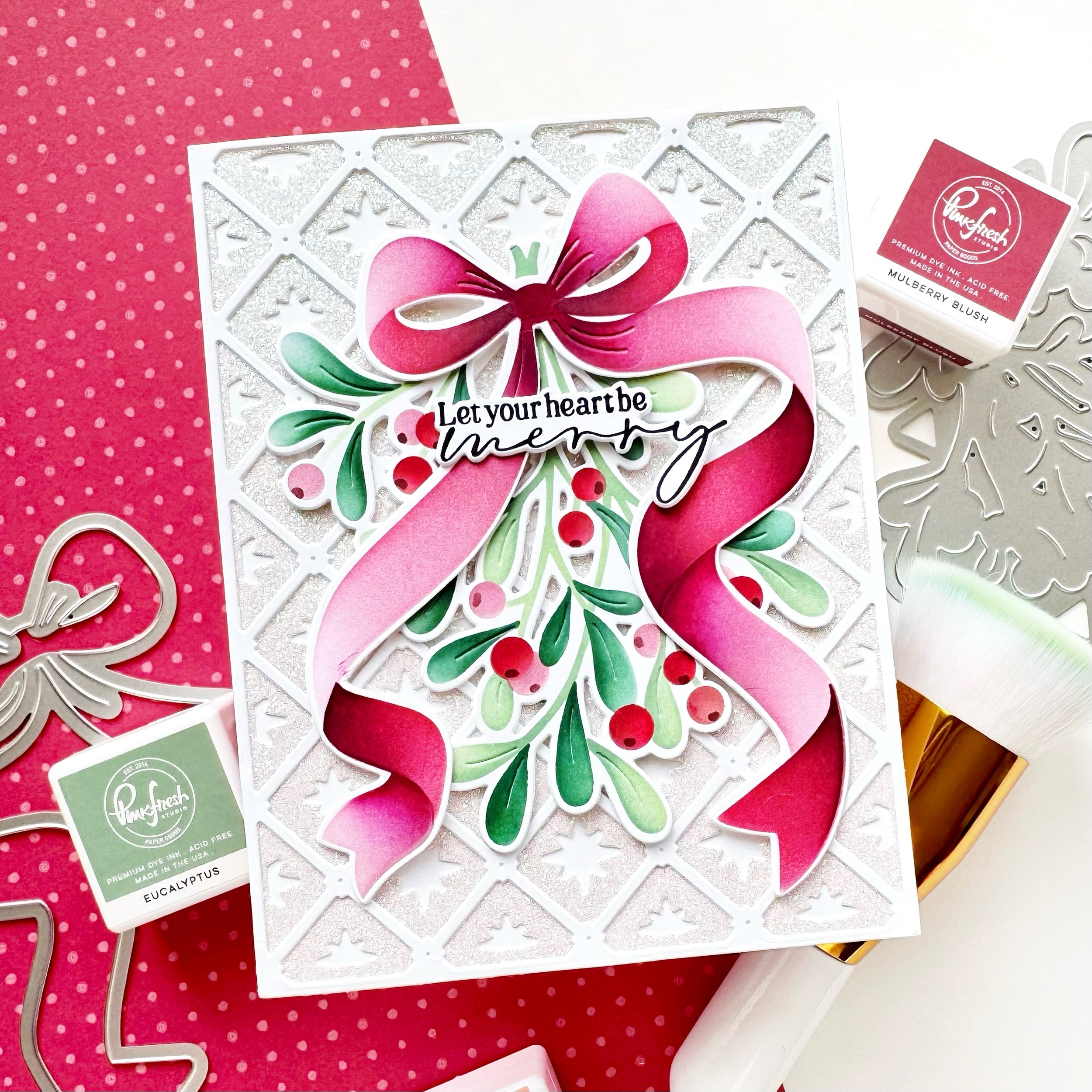 Pinkfresh Studio - Merry Mistletoe Dies