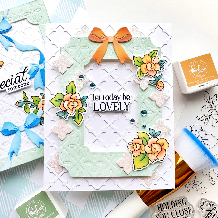 Pinkfresh Studio - Petal Poise Stencils