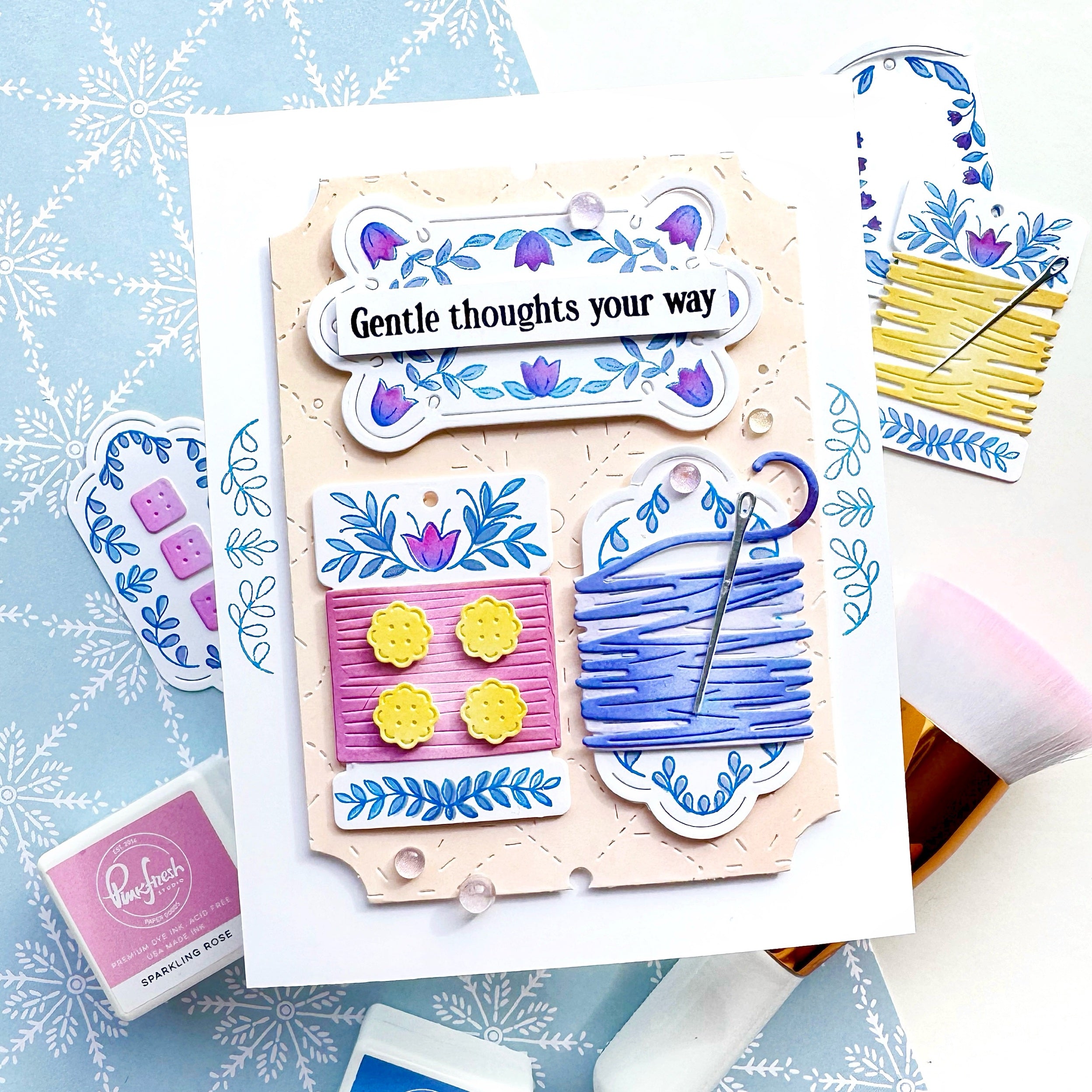 Pinkfresh Studio - The Stitch Edit: Thread Spool Dies