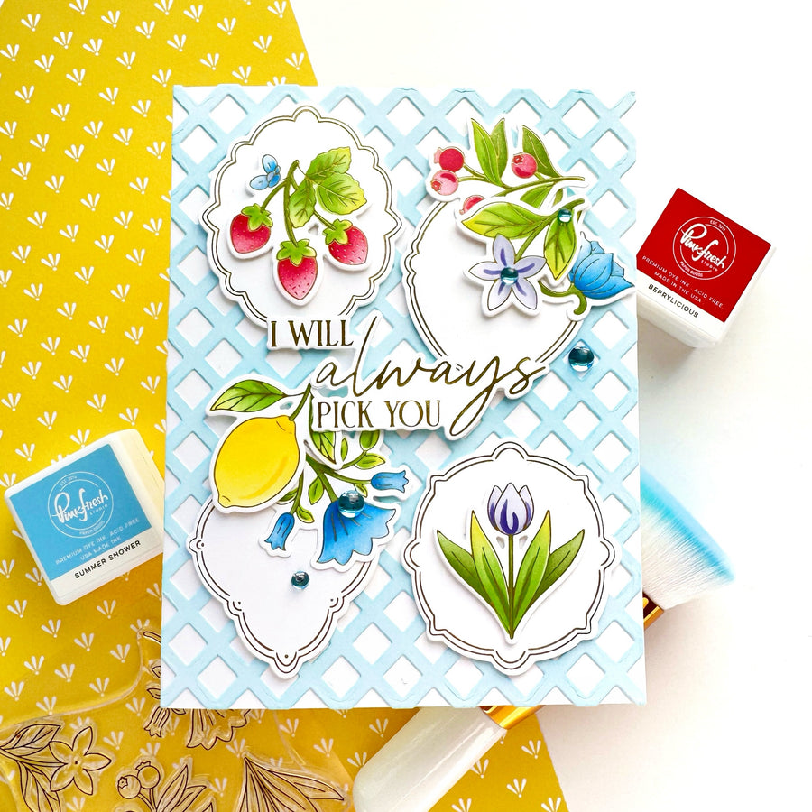 Pinkfresh Studio - Freshly Picked Stencils