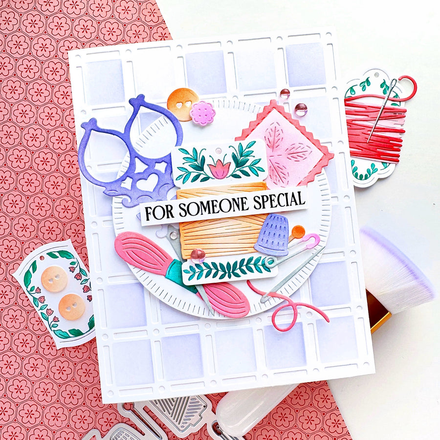 Pinkfresh Studio - The Stitch Edit: Maker's Essentials Stencils