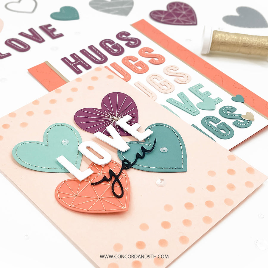 Concord & 9th - Stitch of Love Piercing Dies