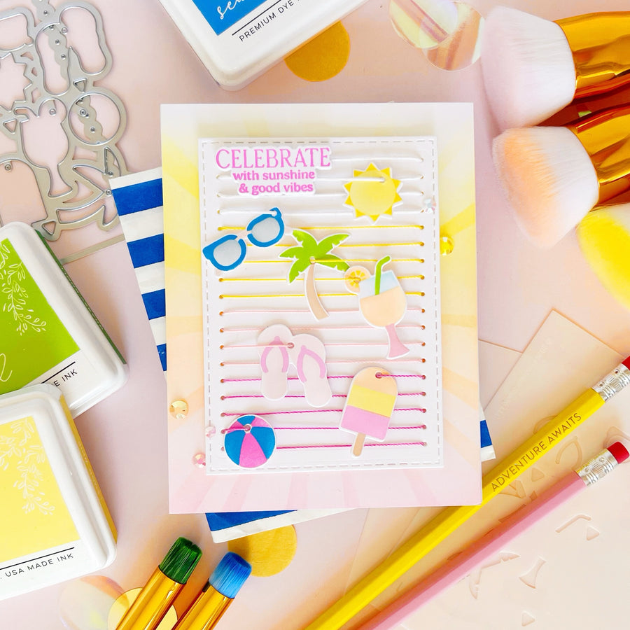 Pinkfresh Studio - Summer Fun Stencils