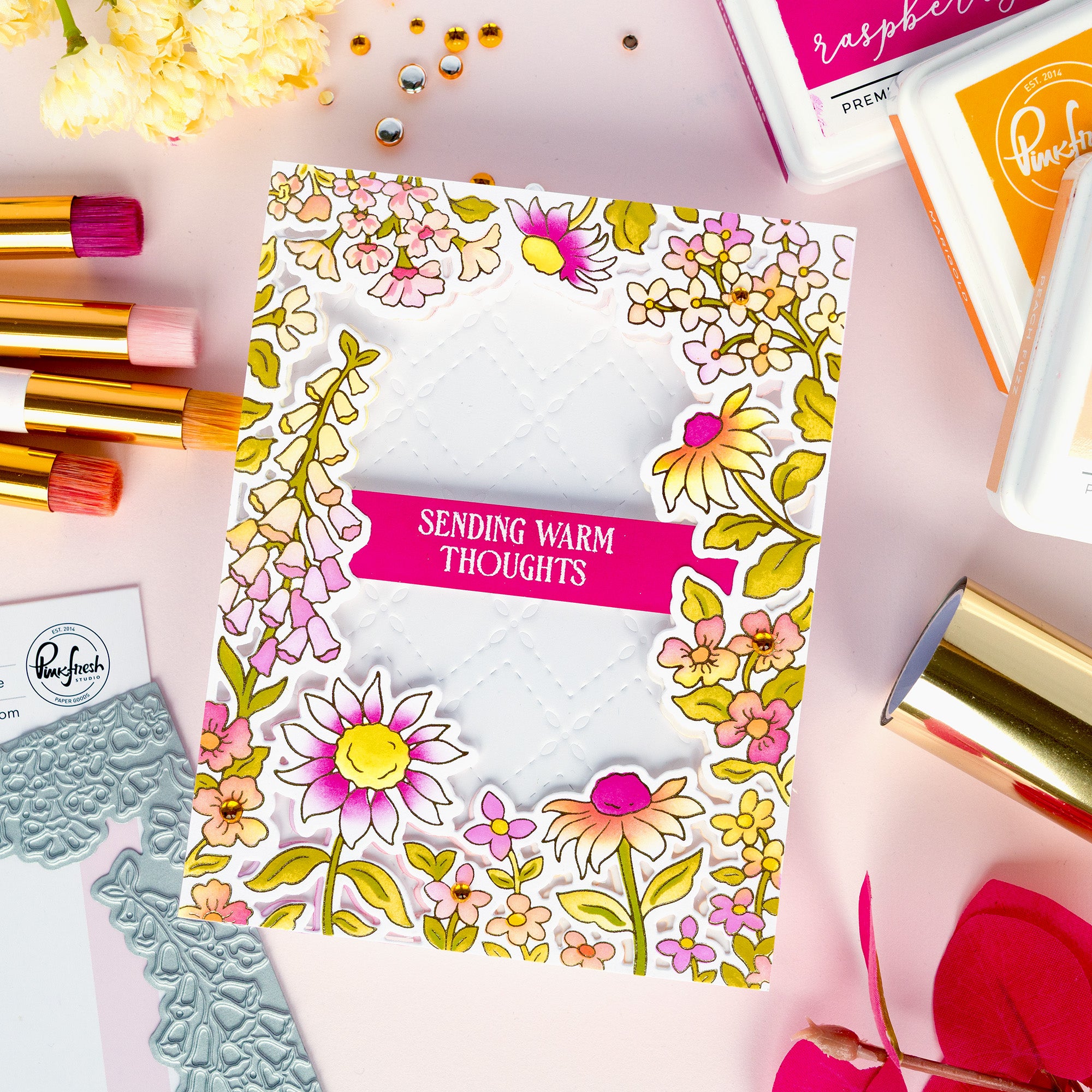 Pinkfresh Studio - Sunlit Garden Press Plates
