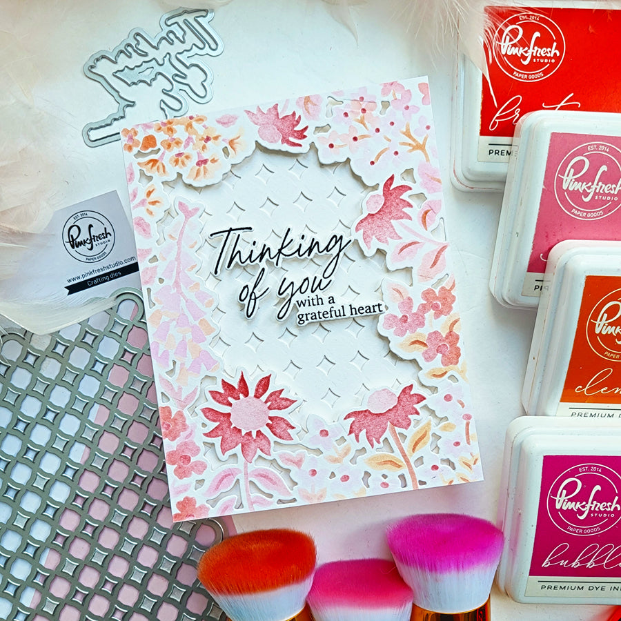 Pinkfresh Studio - Sunlit Garden Stencils