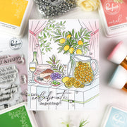 Pinkfresh Studio - Citrus Still Life Stencils