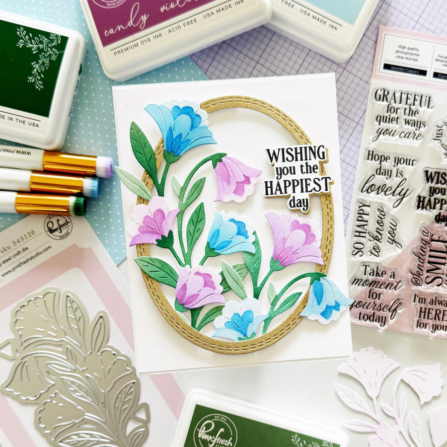 Pinkfresh Studio - Sweet Bloom Stencils