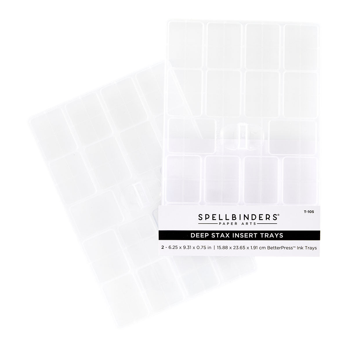 Spellbinders Deep Stax BetterPress Ink Trays