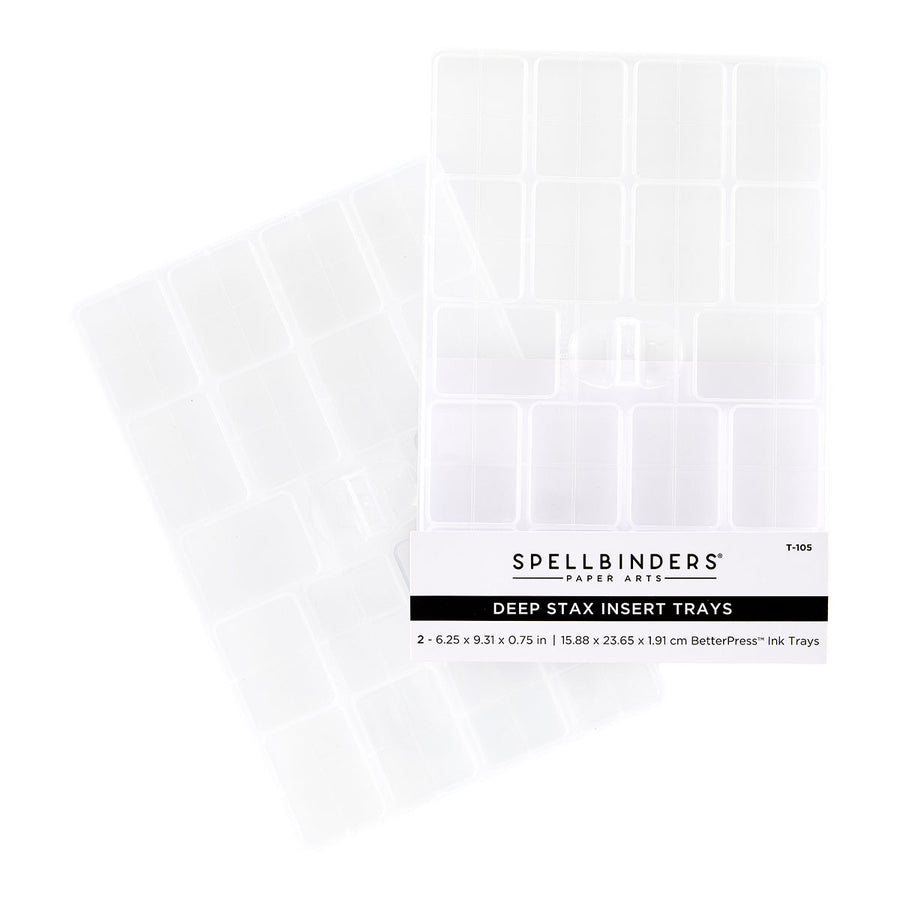 Spellbinders Deep Stax BetterPress Ink Trays