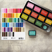 Tim Holtz - Distress Mini Ink Pad Label Sheets - Black