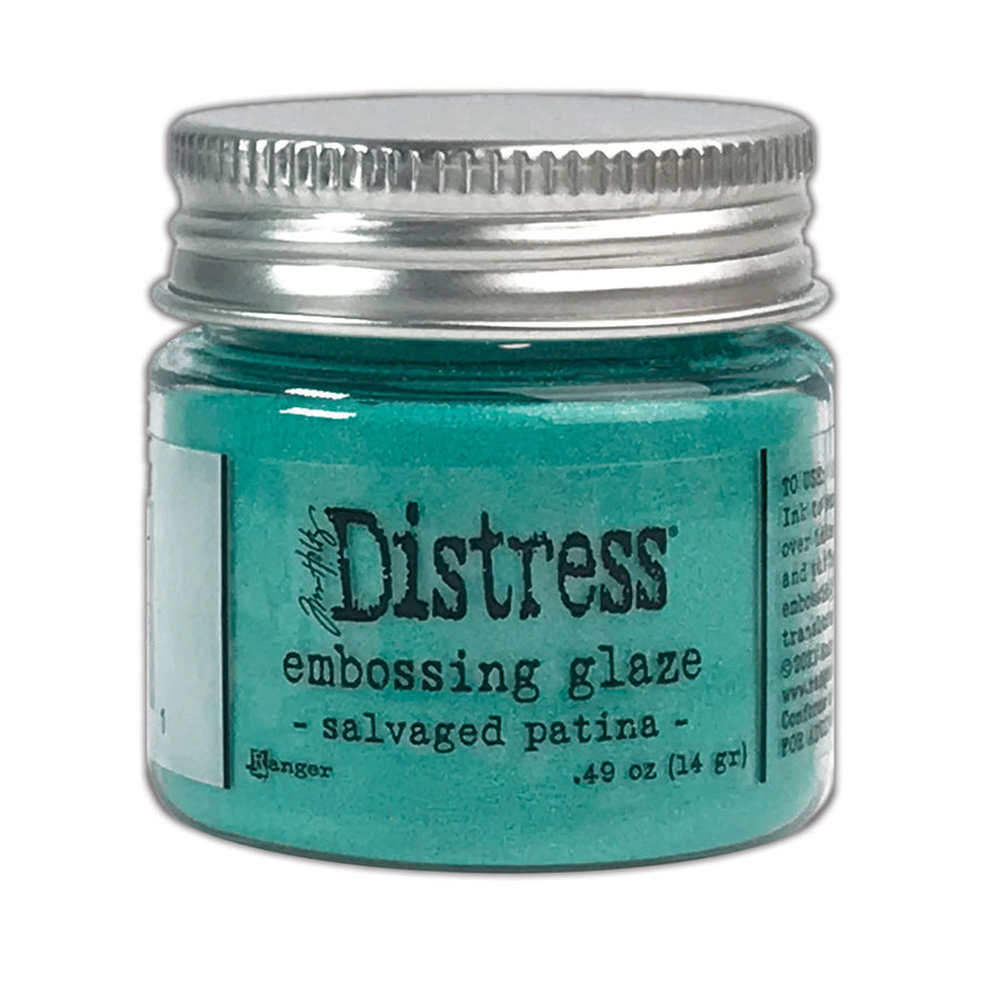 Tim Holtz - Distress Embossing Glaze - Salvaged Patina