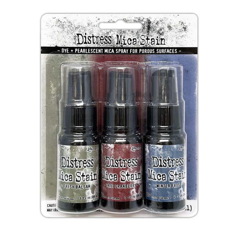 Tim Holtz - Distress Mica Stains Holiday Set 3 (Limited Edition)