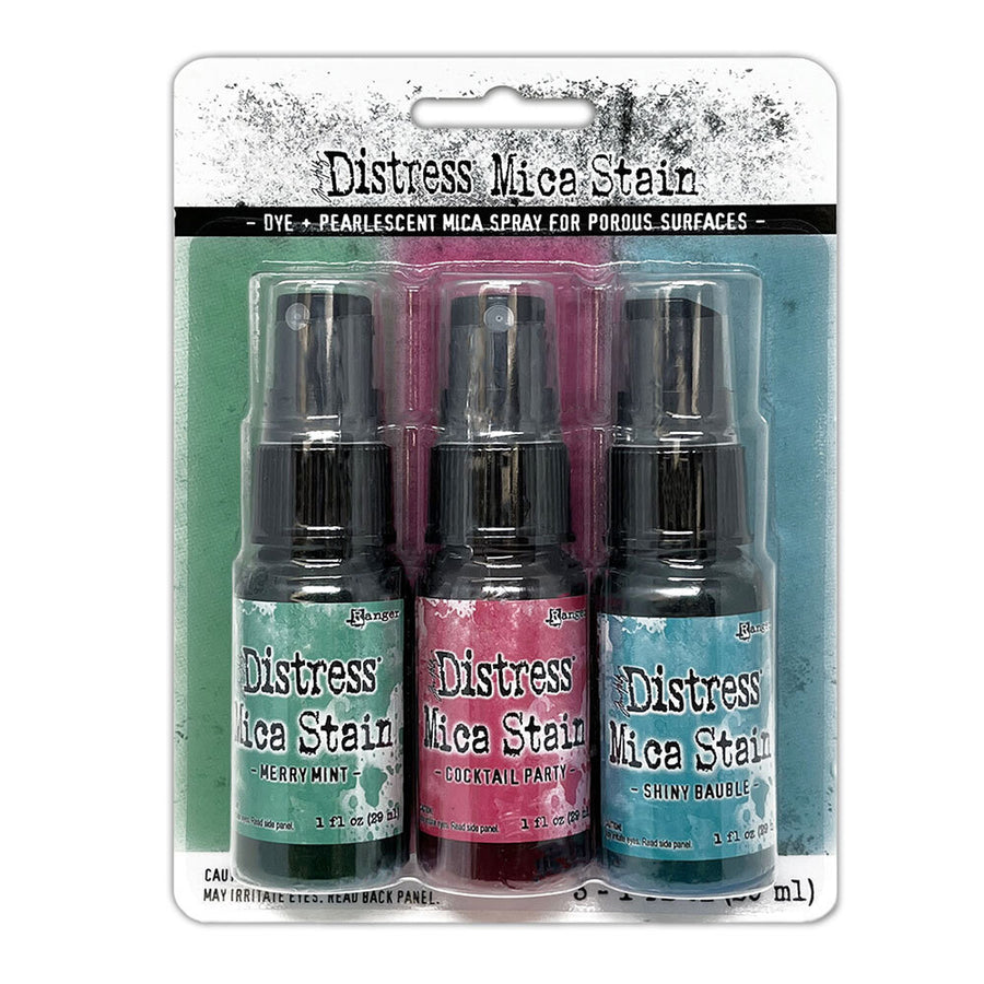 Tim Holtz - Distress Mica Stains Holiday Set 4 (Limited Edition)