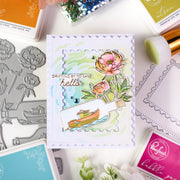 Pinkfresh Studio - Blushing Blooms Stencils