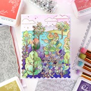 Pinkfresh Studio - Dreamer's Forest Stencils