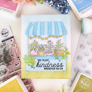 Pinkfresh Studio - Flower Market Stencils