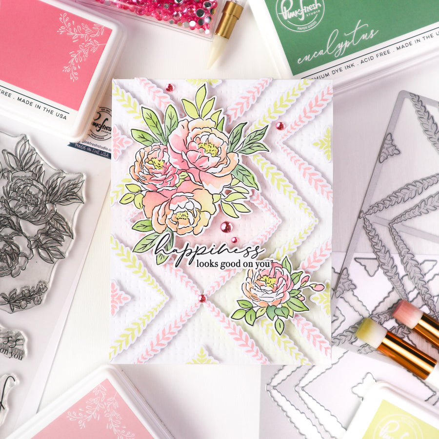 Pinkfresh Studio - Peony Perfection Stamps