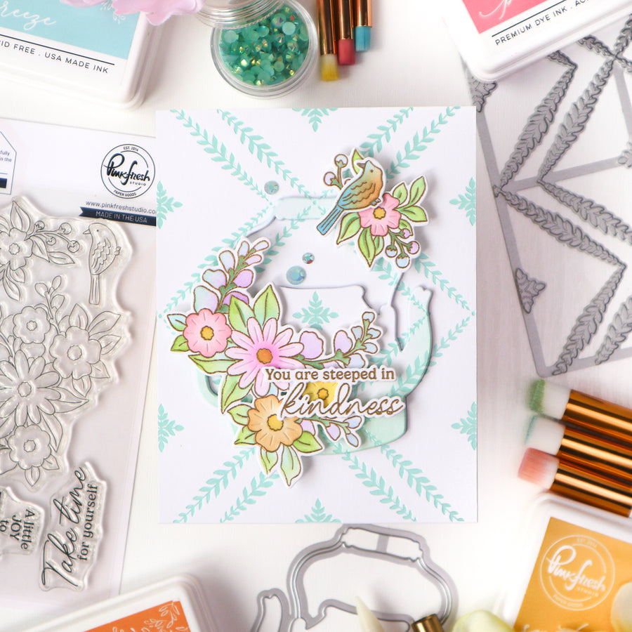 Pinkfresh Studio - Steeped in Kindness Stamps