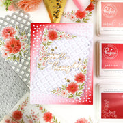 Pinkfresh Studio - Floral Lattice Coverplate Die