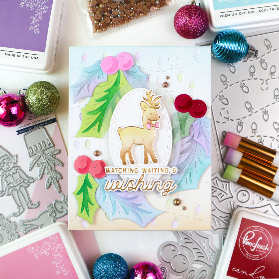 Pinkfresh Studio - The Shelf Edit: Magic of the Season Stencils
