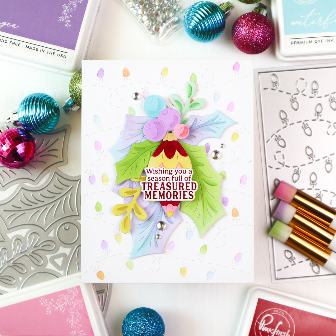 Pinkfresh Studio - Christmas Lights Coverplate Die