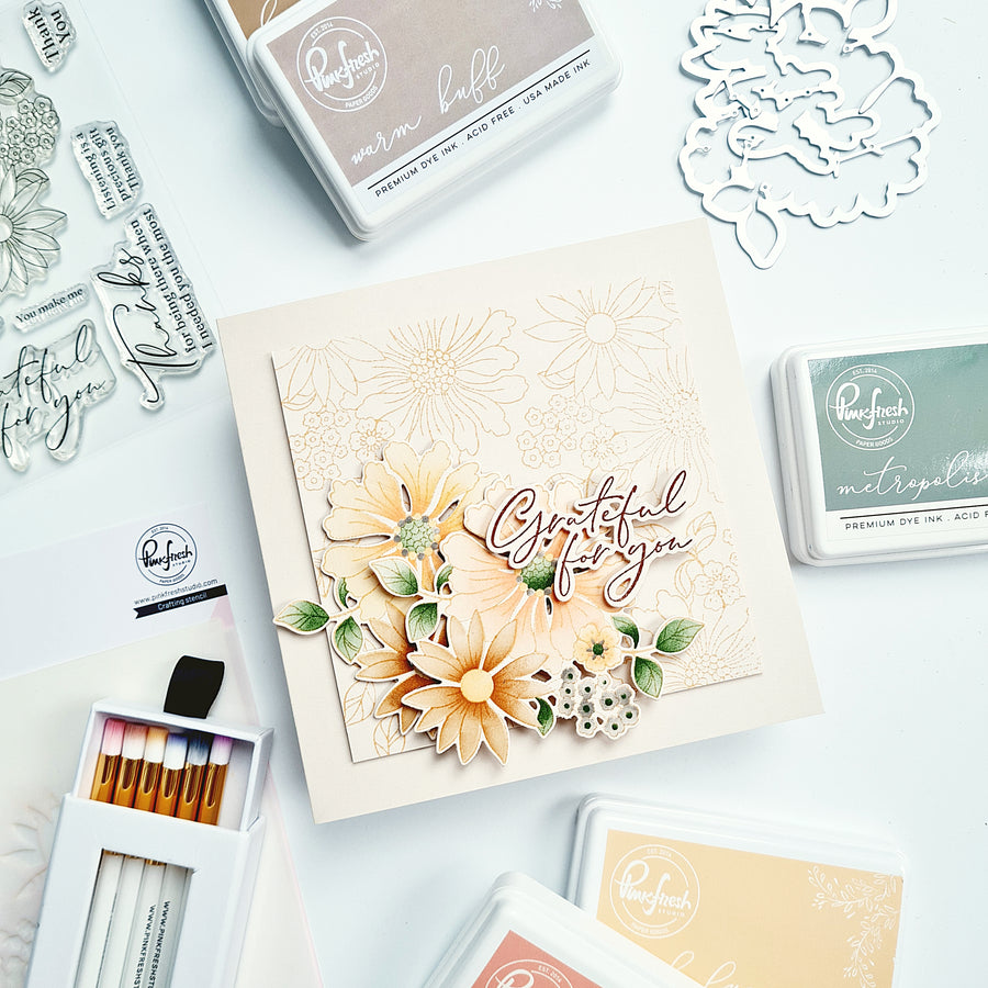Pinkfresh Studio Thanks for Being There stamp