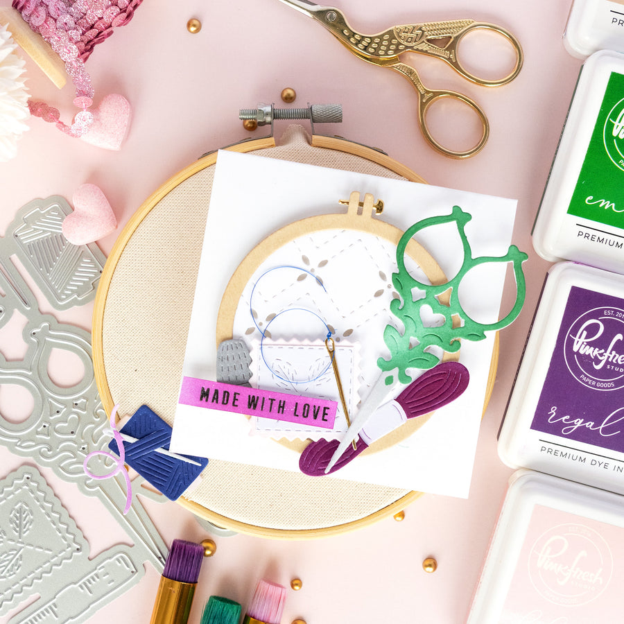 Pinkfresh Studio - The Stitch Edit: Maker's Essentials Stencils