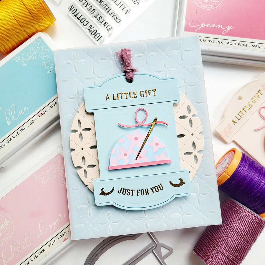 Pinkfresh Studio - The Stitch Edit: Heartmade Details Stamps