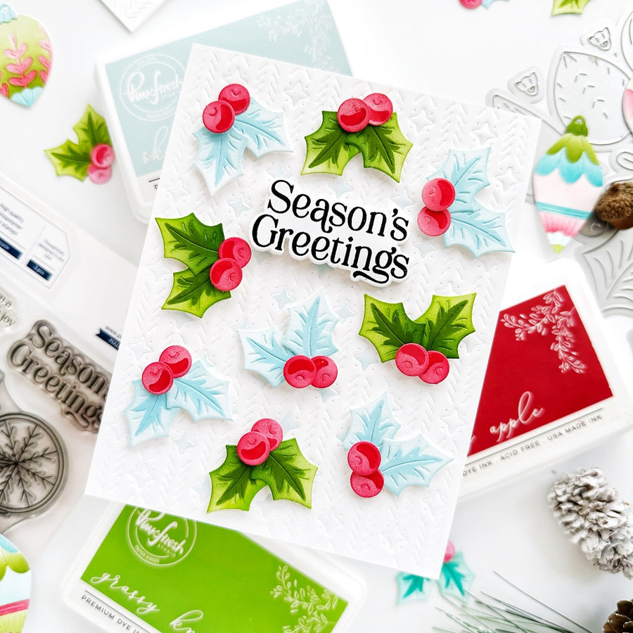 Pinkfresh Studio - Timeless Tidings Stencils