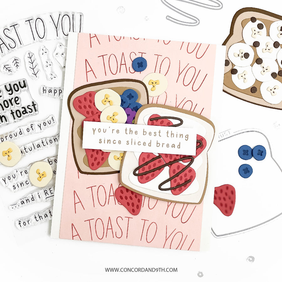 Concord & 9th - Toast Time Stamp Set