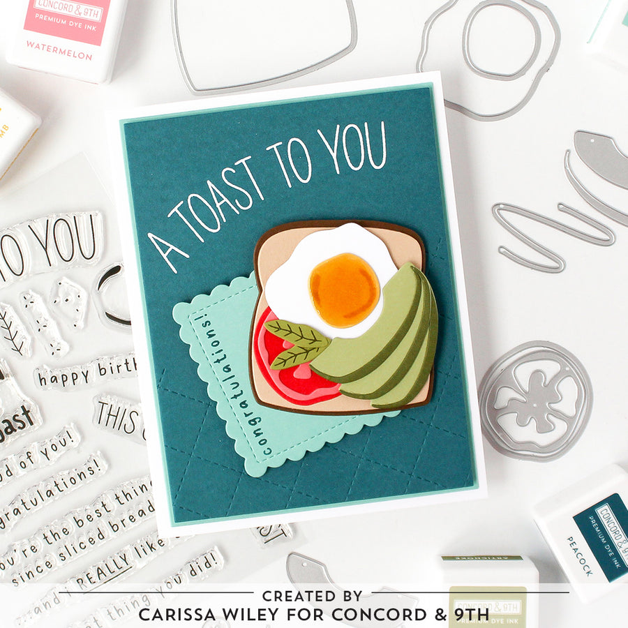 Concord & 9th - Toast Time Stamp Set