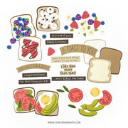 Concord & 9th - Toast Time Stamp Set