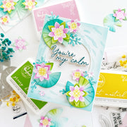 Pinkfresh Studio - Tranquil Water Lilies Stencils