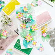 Pinkfresh Studio - Tranquil Water Lilies Stencils
