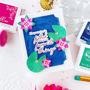 Pinkfresh Studio - Tranquil Water Lilies Stencils