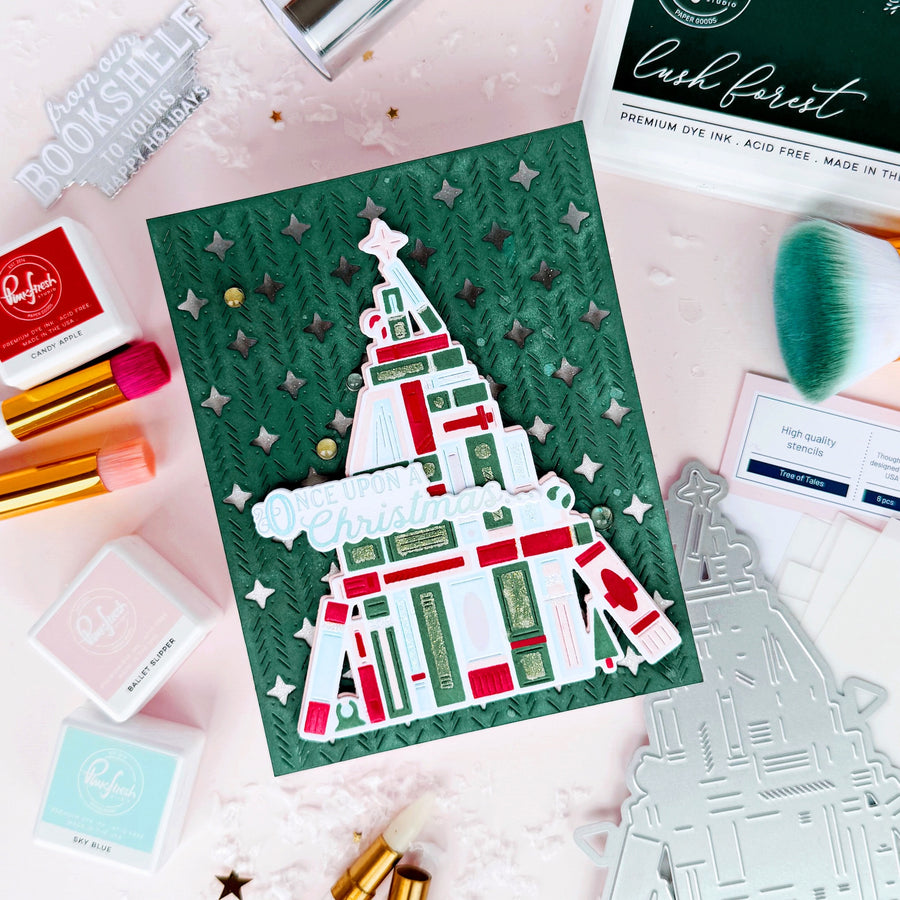 Pinkfresh Studio - Once Upon a Holiday Press Plates